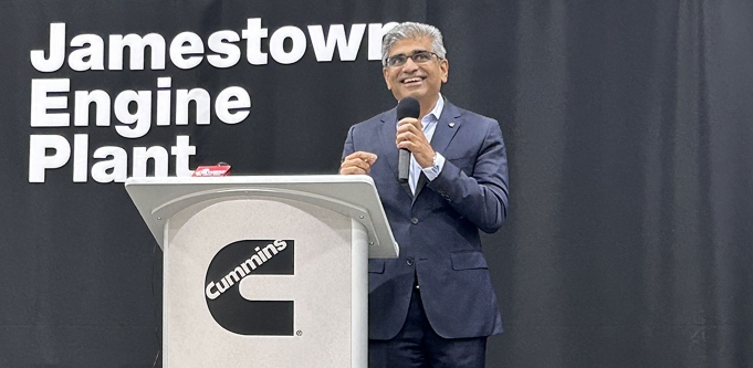 Srikanth Padmanabhan, Vice President of Cummins and President of Engine Business